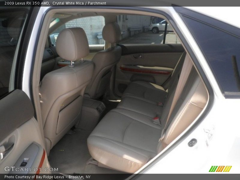 Crystal White Mica / Parchment 2009 Lexus RX 350 AWD