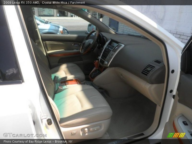 Crystal White Mica / Parchment 2009 Lexus RX 350 AWD