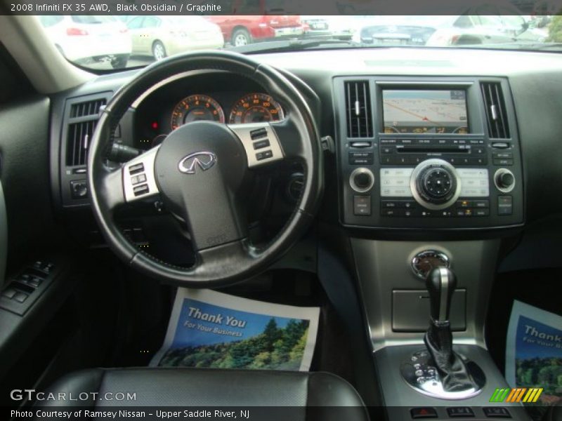 Black Obsidian / Graphite 2008 Infiniti FX 35 AWD
