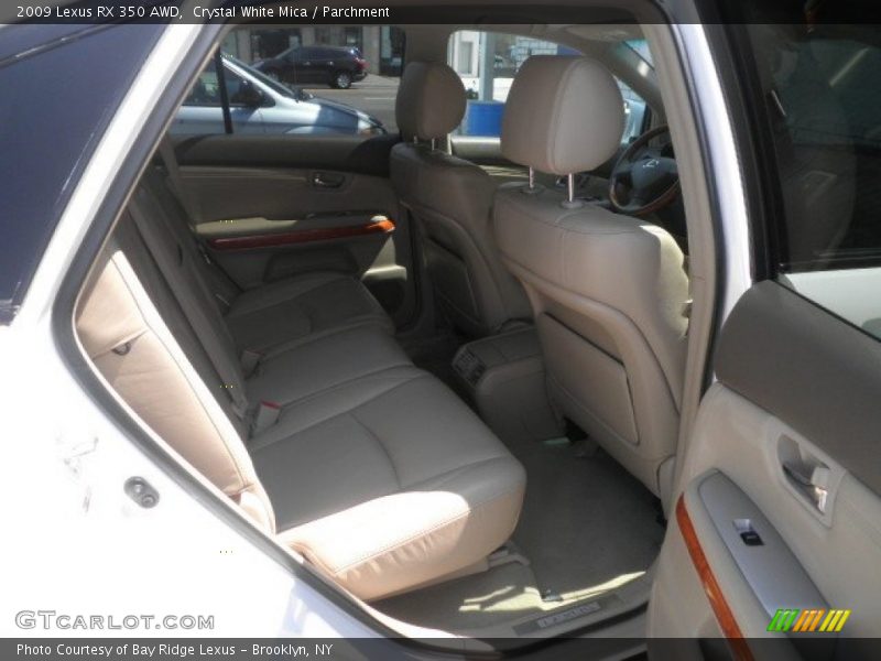 Crystal White Mica / Parchment 2009 Lexus RX 350 AWD