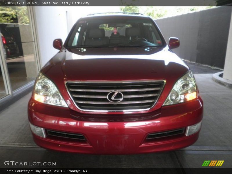 Salsa Red Pearl / Dark Gray 2009 Lexus GX 470