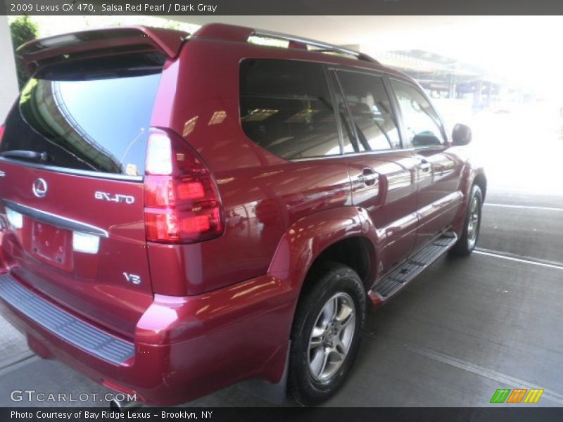 Salsa Red Pearl / Dark Gray 2009 Lexus GX 470