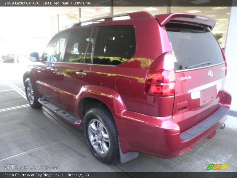 Salsa Red Pearl / Dark Gray 2009 Lexus GX 470