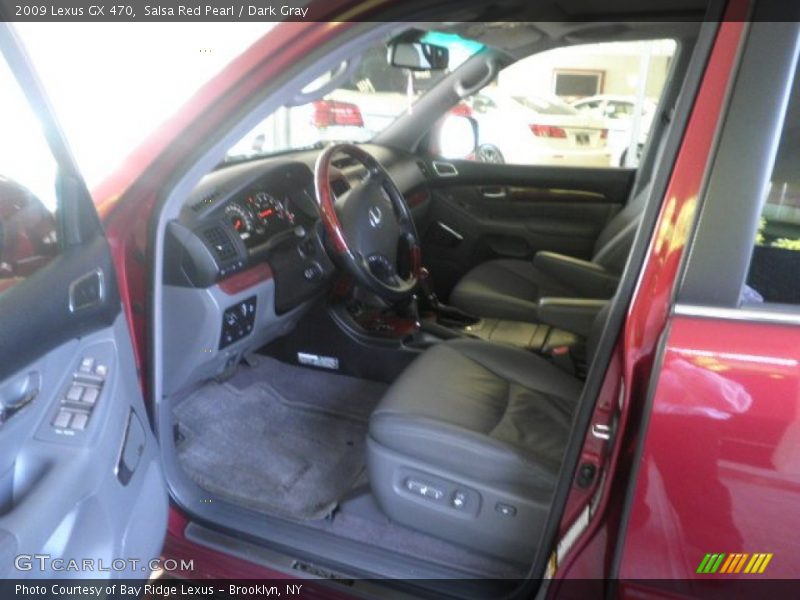 Salsa Red Pearl / Dark Gray 2009 Lexus GX 470