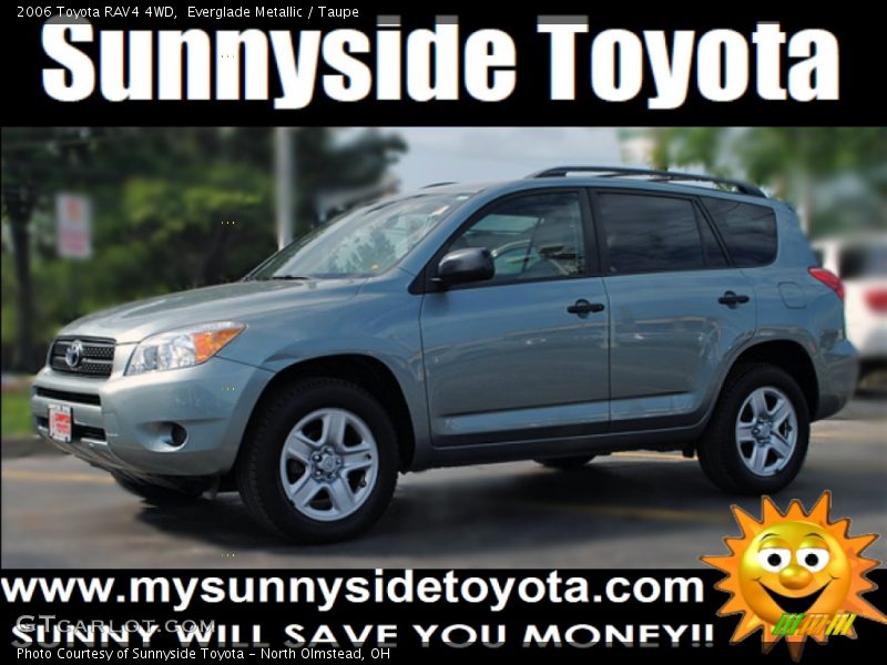 Everglade Metallic / Taupe 2006 Toyota RAV4 4WD
