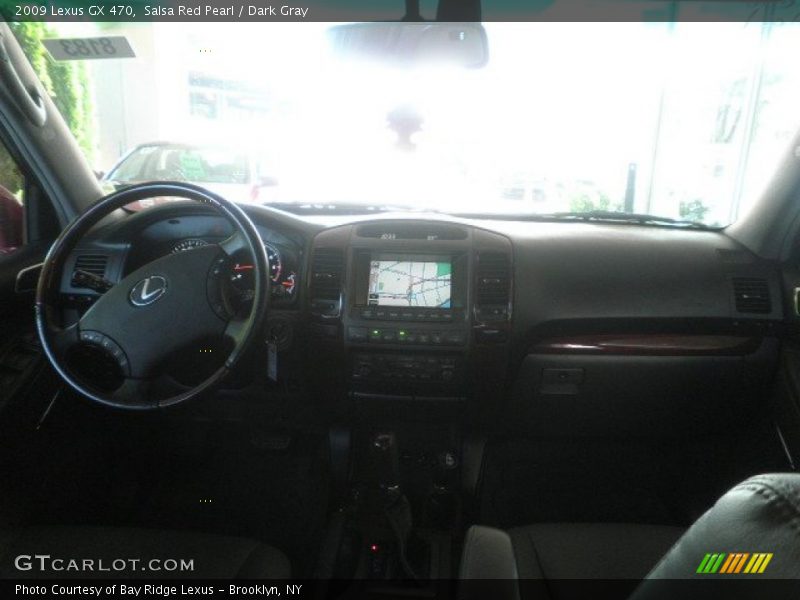 Salsa Red Pearl / Dark Gray 2009 Lexus GX 470