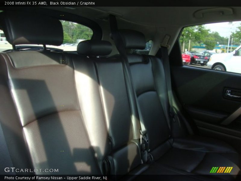 Black Obsidian / Graphite 2008 Infiniti FX 35 AWD