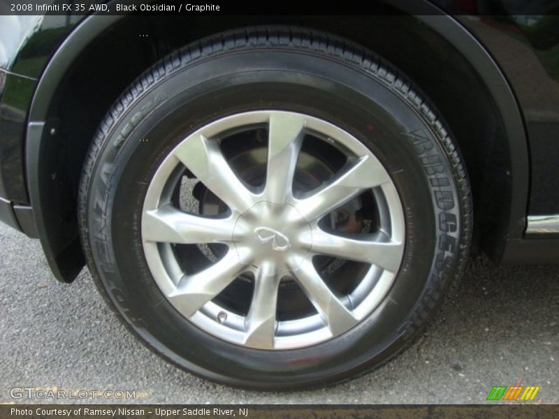 Black Obsidian / Graphite 2008 Infiniti FX 35 AWD