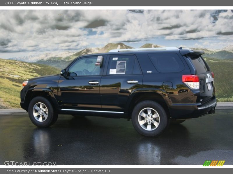 Black / Sand Beige 2011 Toyota 4Runner SR5 4x4