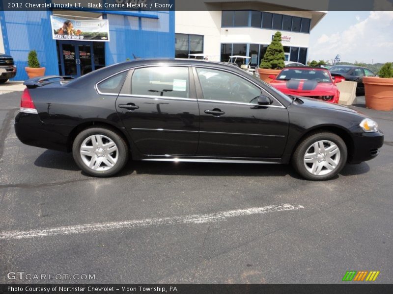 Black Granite Metallic / Ebony 2012 Chevrolet Impala LT