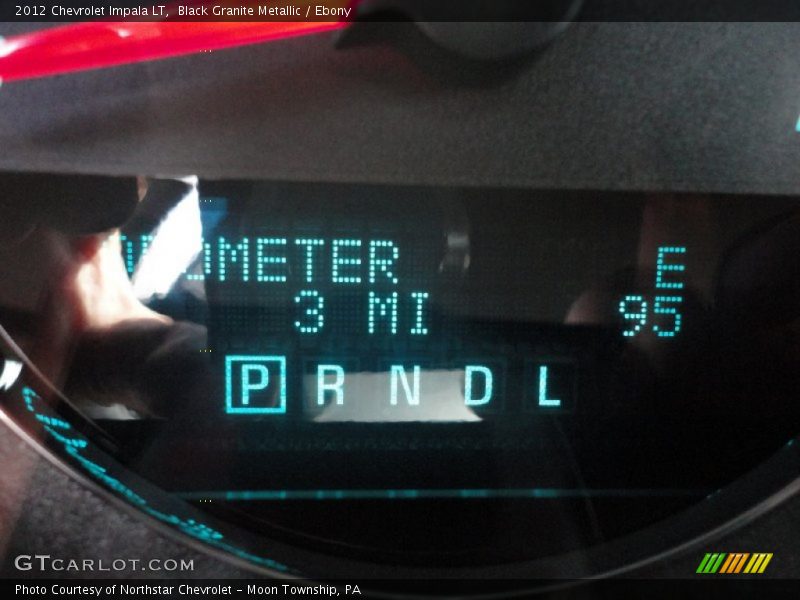 Black Granite Metallic / Ebony 2012 Chevrolet Impala LT