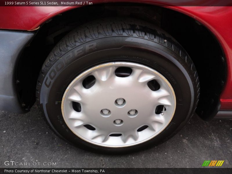 Medium Red / Tan 1999 Saturn S Series SL1 Sedan