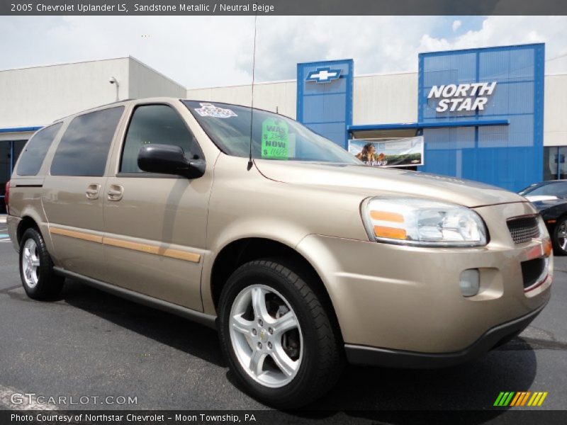 Sandstone Metallic / Neutral Beige 2005 Chevrolet Uplander LS