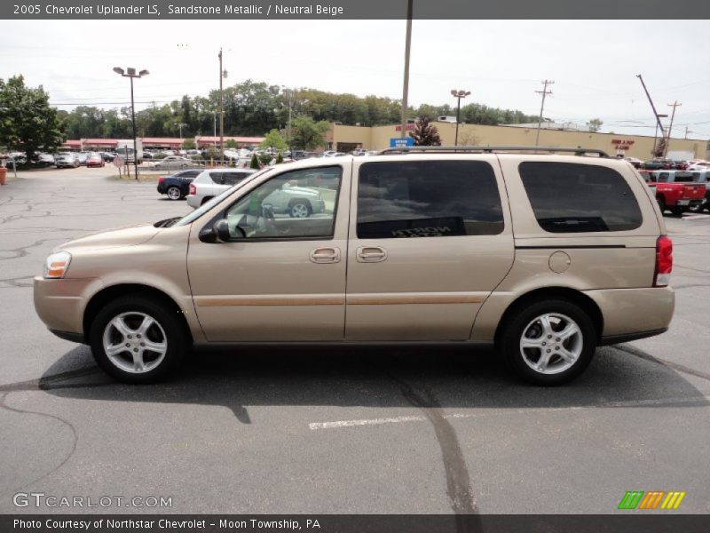 Sandstone Metallic / Neutral Beige 2005 Chevrolet Uplander LS