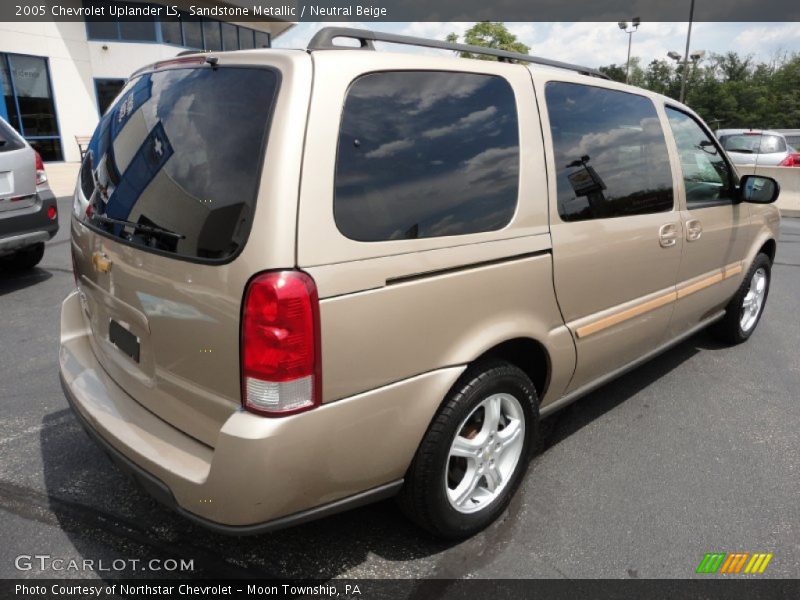 Sandstone Metallic / Neutral Beige 2005 Chevrolet Uplander LS