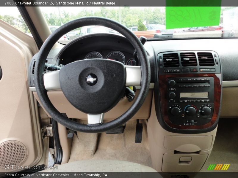 Sandstone Metallic / Neutral Beige 2005 Chevrolet Uplander LS