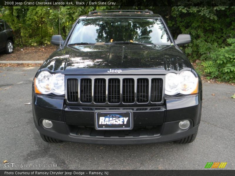 Black / Dark Slate Gray 2008 Jeep Grand Cherokee Laredo 4x4
