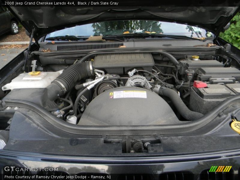 Black / Dark Slate Gray 2008 Jeep Grand Cherokee Laredo 4x4