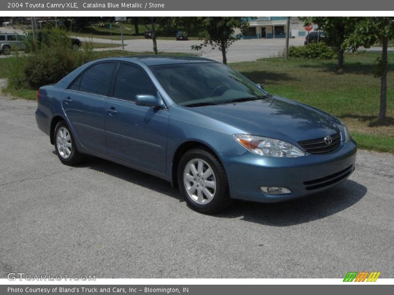 Catalina Blue Metallic / Stone 2004 Toyota Camry XLE