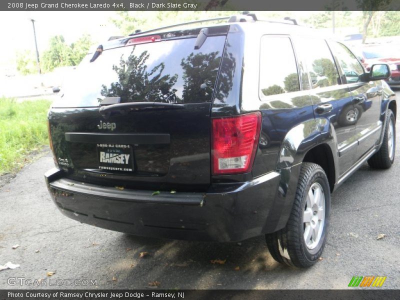Black / Dark Slate Gray 2008 Jeep Grand Cherokee Laredo 4x4