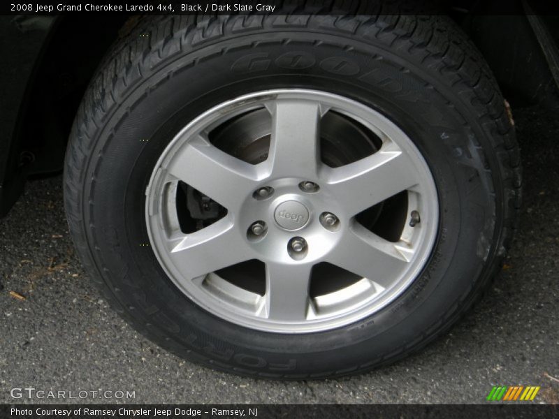 Black / Dark Slate Gray 2008 Jeep Grand Cherokee Laredo 4x4