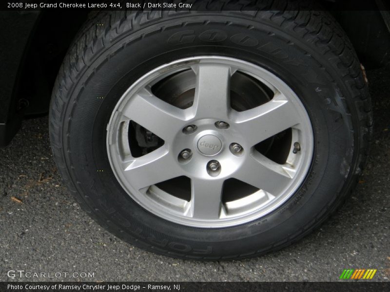 Black / Dark Slate Gray 2008 Jeep Grand Cherokee Laredo 4x4
