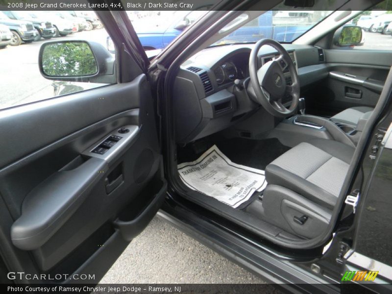 Black / Dark Slate Gray 2008 Jeep Grand Cherokee Laredo 4x4
