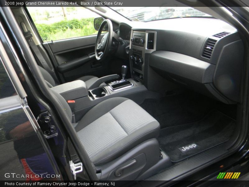 Black / Dark Slate Gray 2008 Jeep Grand Cherokee Laredo 4x4