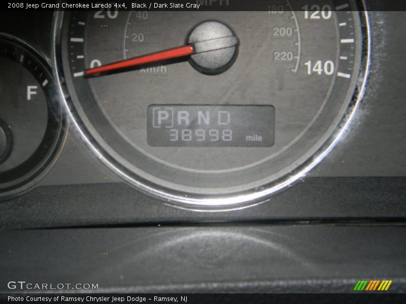 Black / Dark Slate Gray 2008 Jeep Grand Cherokee Laredo 4x4