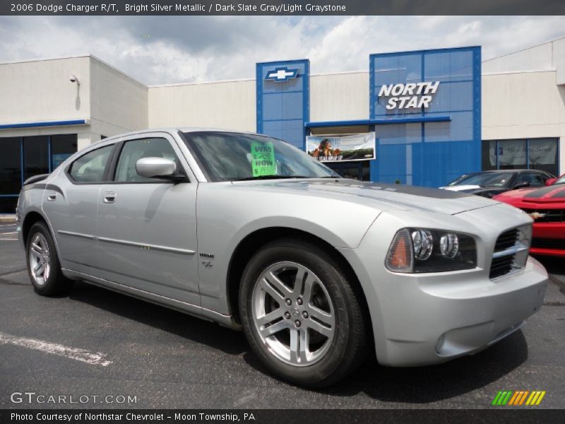 Bright Silver Metallic / Dark Slate Gray/Light Graystone 2006 Dodge Charger R/T