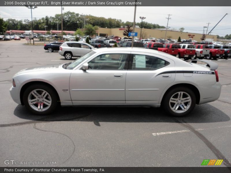 Bright Silver Metallic / Dark Slate Gray/Light Graystone 2006 Dodge Charger R/T