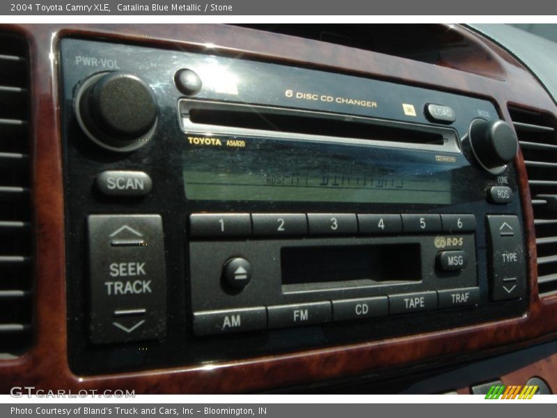 Catalina Blue Metallic / Stone 2004 Toyota Camry XLE