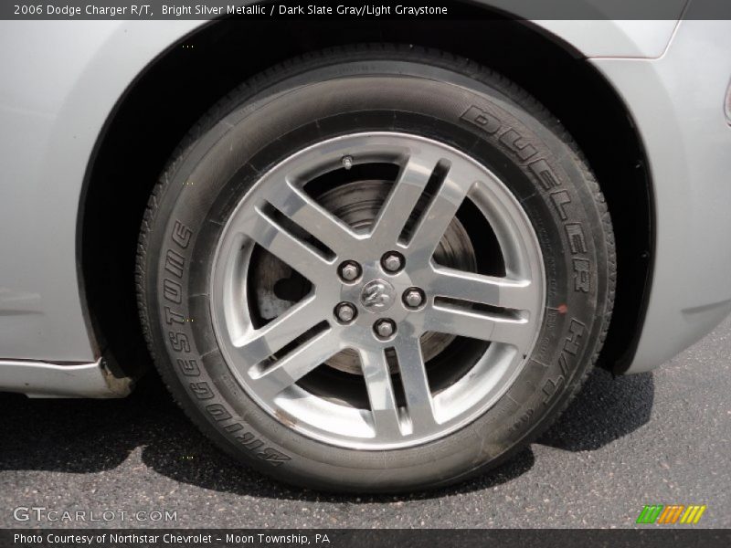 Bright Silver Metallic / Dark Slate Gray/Light Graystone 2006 Dodge Charger R/T