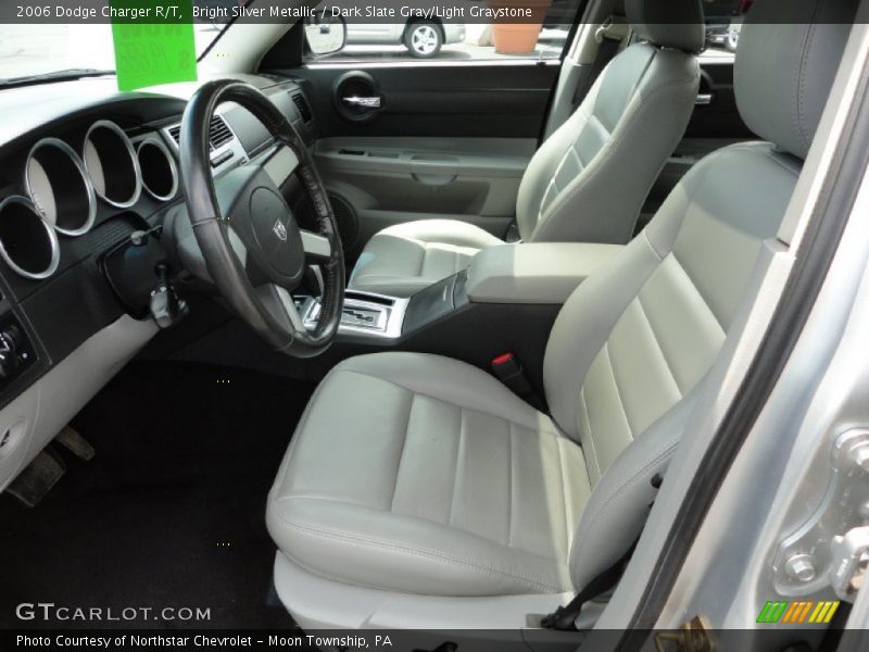 Bright Silver Metallic / Dark Slate Gray/Light Graystone 2006 Dodge Charger R/T
