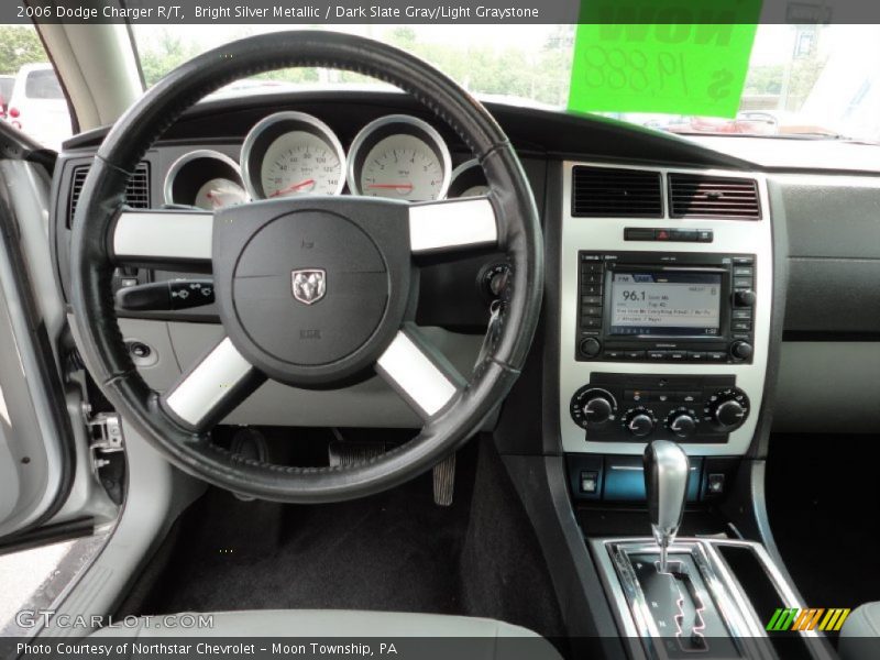 Bright Silver Metallic / Dark Slate Gray/Light Graystone 2006 Dodge Charger R/T