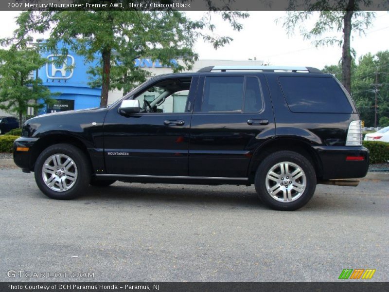 Black / Charcoal Black 2007 Mercury Mountaineer Premier AWD