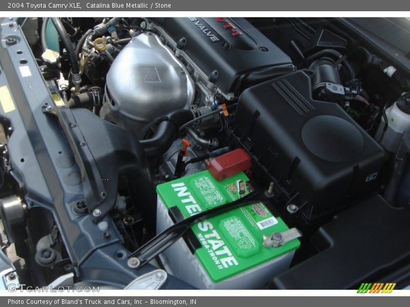 Catalina Blue Metallic / Stone 2004 Toyota Camry XLE