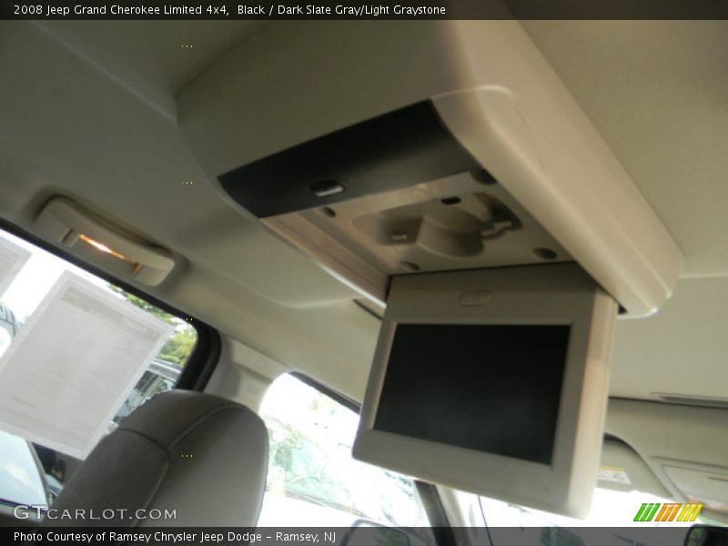 Black / Dark Slate Gray/Light Graystone 2008 Jeep Grand Cherokee Limited 4x4