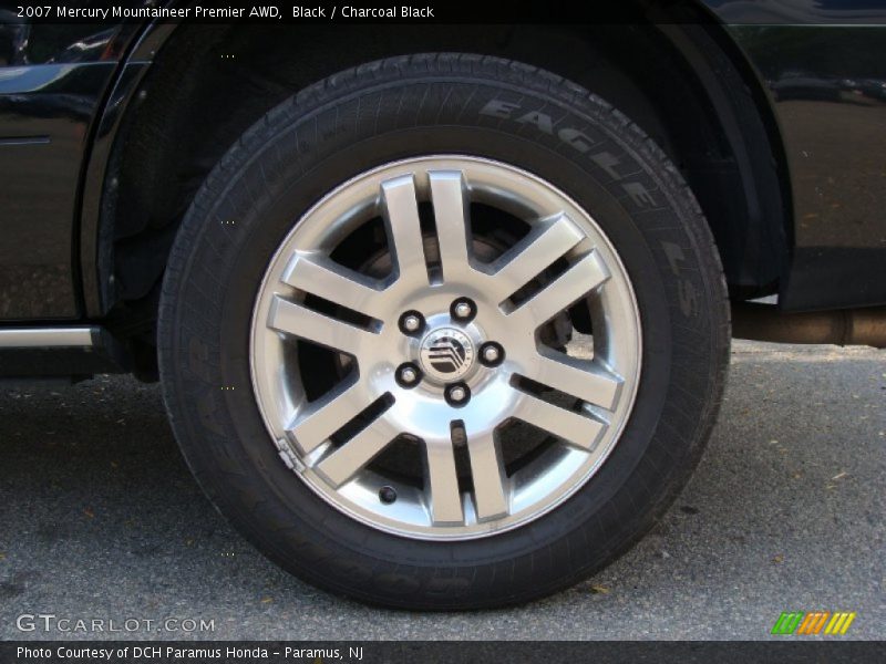 Black / Charcoal Black 2007 Mercury Mountaineer Premier AWD