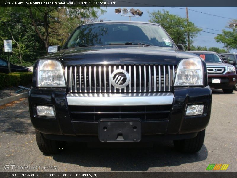 Black / Charcoal Black 2007 Mercury Mountaineer Premier AWD