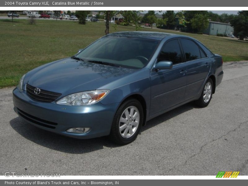 Catalina Blue Metallic / Stone 2004 Toyota Camry XLE