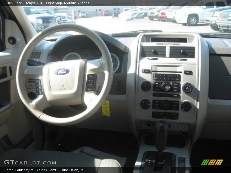 Light Sage Metallic / Stone 2009 Ford Escape XLT
