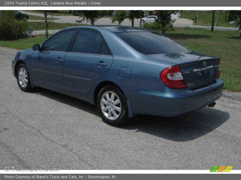 Catalina Blue Metallic / Stone 2004 Toyota Camry XLE