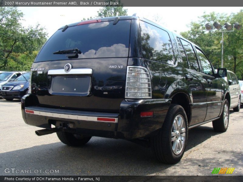 Black / Charcoal Black 2007 Mercury Mountaineer Premier AWD