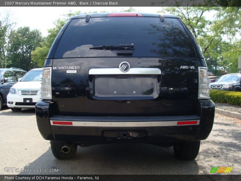 Black / Charcoal Black 2007 Mercury Mountaineer Premier AWD