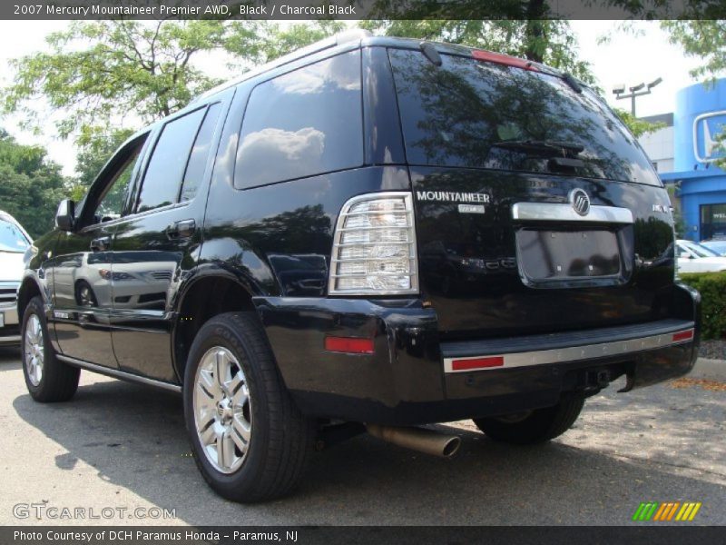 Black / Charcoal Black 2007 Mercury Mountaineer Premier AWD