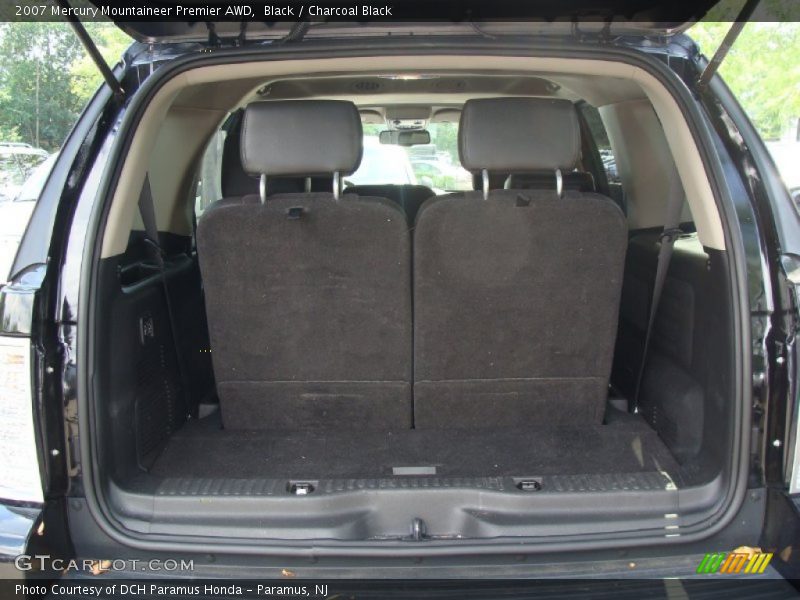 Black / Charcoal Black 2007 Mercury Mountaineer Premier AWD