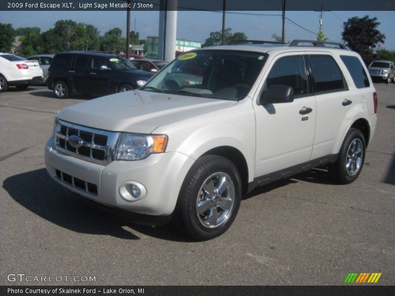 Light Sage Metallic / Stone 2009 Ford Escape XLT