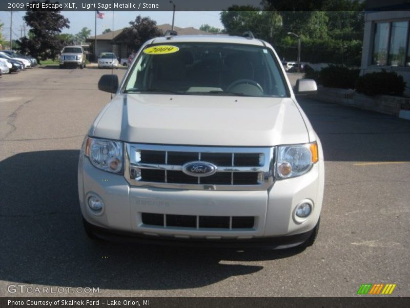 Light Sage Metallic / Stone 2009 Ford Escape XLT