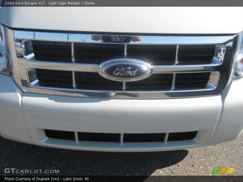 Light Sage Metallic / Stone 2009 Ford Escape XLT